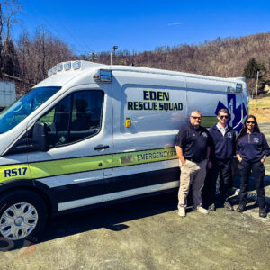 2023 Eden Rescue Squad AEV Ford Transit Type II Custom Ambulance
