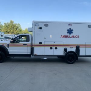 Alternative view of 2019 Used Ambulance Available for Sale Ford Type I AEV Traumahawk Custom Ambulance